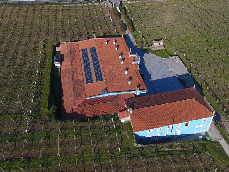 instalación fotovoltaica para autoconsumo en bodega vinícola