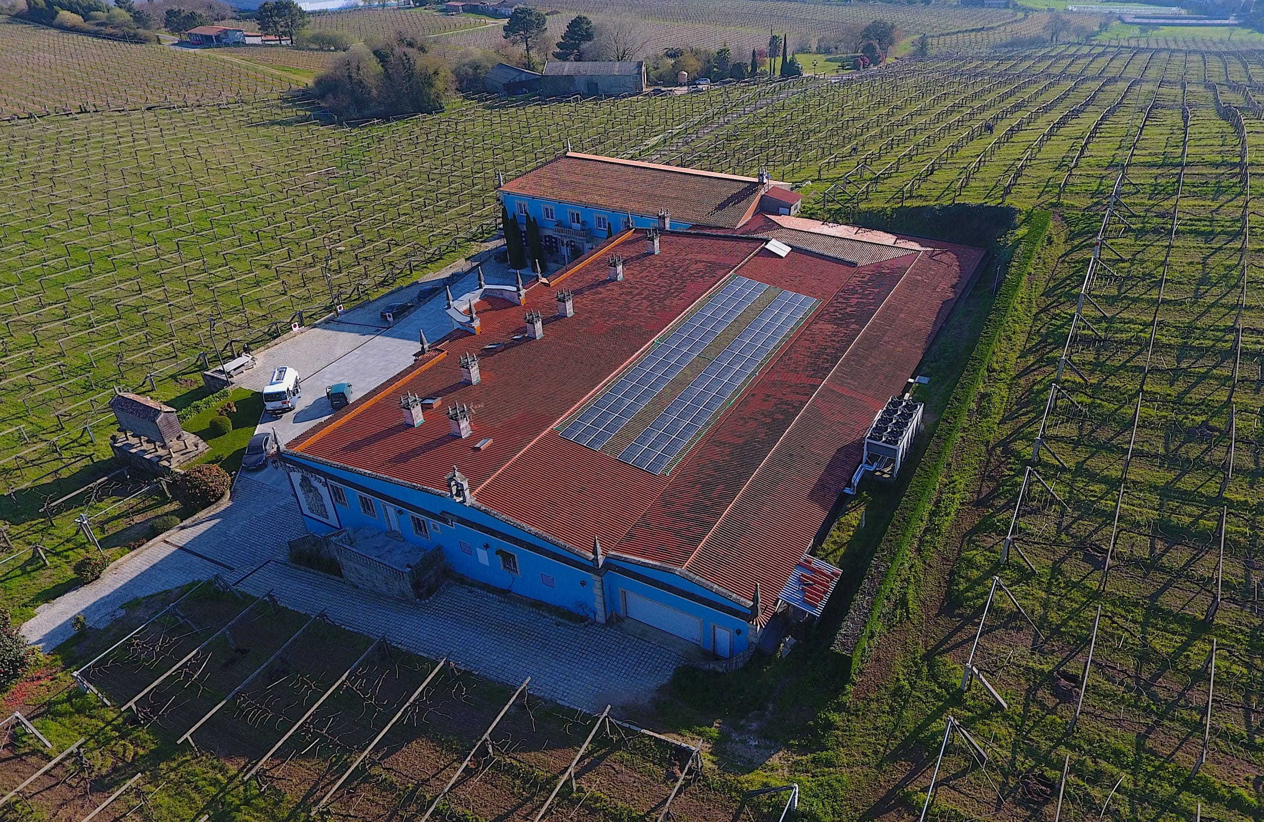 instalación fotovoltaica para autoconsumo en bodega vinícola