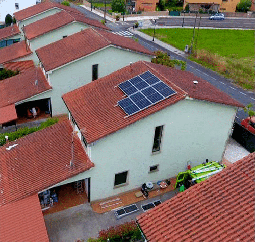 Fotovoltaica para autoconsumo en vivienda particular